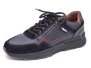 232-79-008 Heren Veterschoenen Sportief Australian Connery 15.1682.01-SJS Donkerblauw Wijdte K (2795)